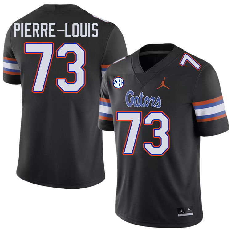 Florida Gators #73 Daniel Pierre-Louis College Football Jerseys Stitched-Black